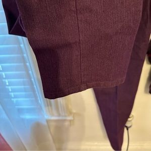 Women’s purple leisure, jogger, pants and jacket size 12 blouse and